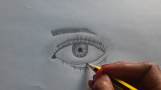 Drawing Perfect Eye Easily For Beginners . Sida Loo Sawiro Il.