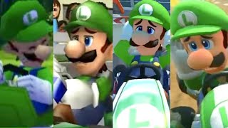 Evolution of Luigi Losing in Mario Kart Games