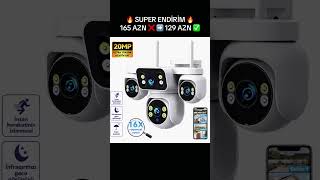 Dörd kameralı wifi model kamera #yeni #2026 #trend #camera #kamera #cctvcamera #robot #music #home