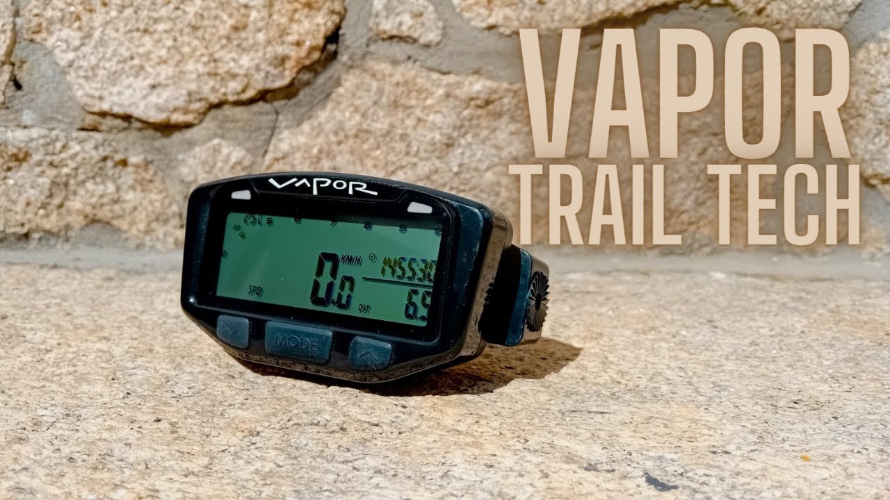 INCRÍVEL 😱 VAPOR TRAIL TECH... [ o melhor velocímetro do mercado ]