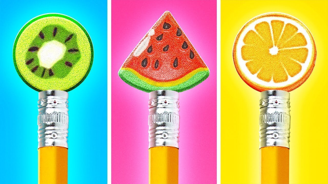 LEARN TO DRAW EASY! Challenge : Genius Painting Tricks And Smart School Hacks by 123 GO!