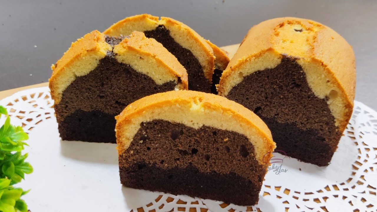 Ombre chocolate cake // Ombre butter cake recipe