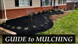 How to MULCH the Landscape  | A COMPLETE GUIDE
