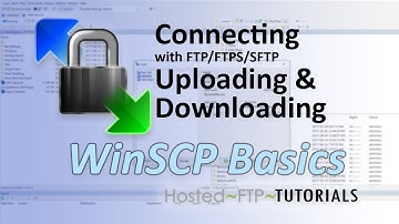 WinSCP Tutorial - Connecting with FTP, FTPS, SFTP, uploading and downloading