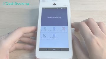DashBooking PAX A920 - Printing Report