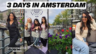 What a Dietitian eats in Amsterdam Stroop Waffle Making, + Must DO