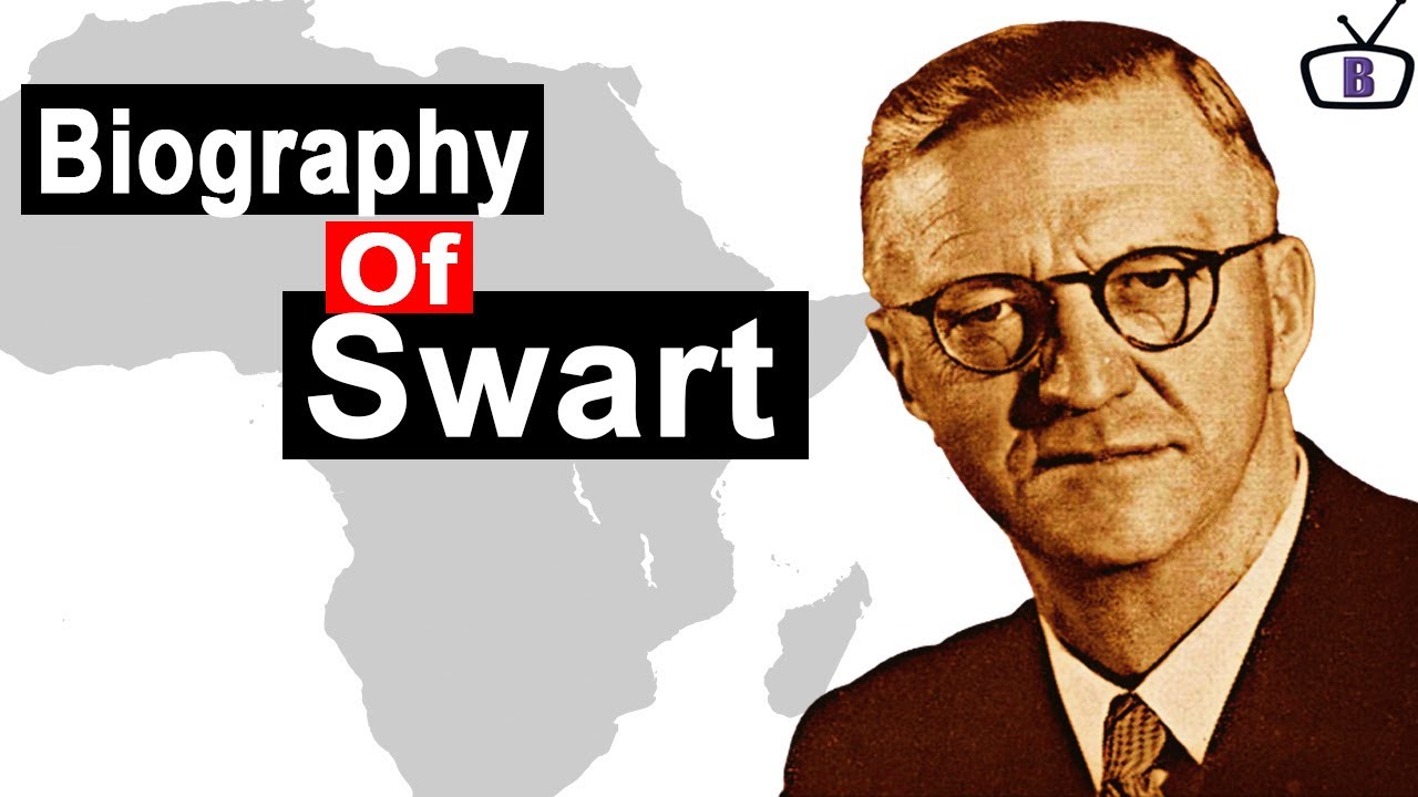 Biography of Charles Robberts Swart, the first White President of