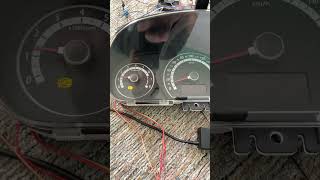 Kia ceed cluster with needle sweep #cluster #simrig #automobile #beamngdrive #simhub