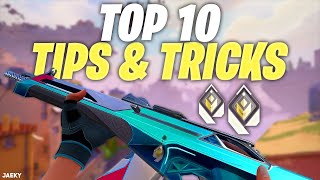 Valorant Top 10 Tips & Tricks (Radiant SECRETS!)