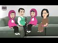 حمايا متقمص دور الست اوى لدرجة إنه عمل معايا- حكايات عربية- حكايات حقيقية - حكايات واقعية