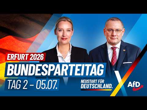 AfD Bundesparteitag in Erfurt - Tag 2