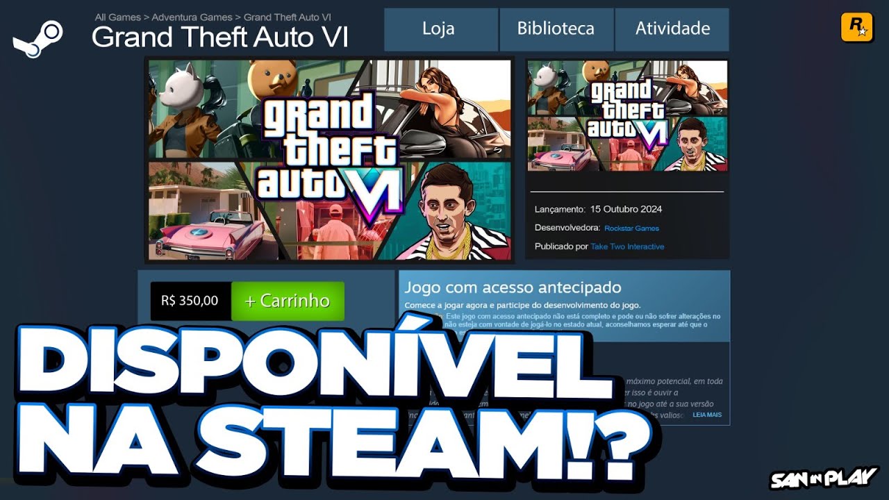 GTA 6: MAY ANNOUNCEMENT TRAILER and GAME AVAILABLE on STEAM! Really!? -  Check it out in Details! 