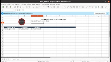 Como Insertar imagen con PHPExcel. PHP, Javascript. Html.