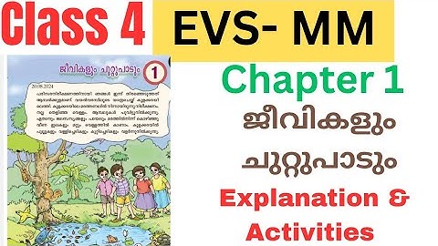 Class 4 EVS MM ജീവികളും ചുറ്റുപാടും explanation and activities| #class4 #class4evs #parisarapadanam