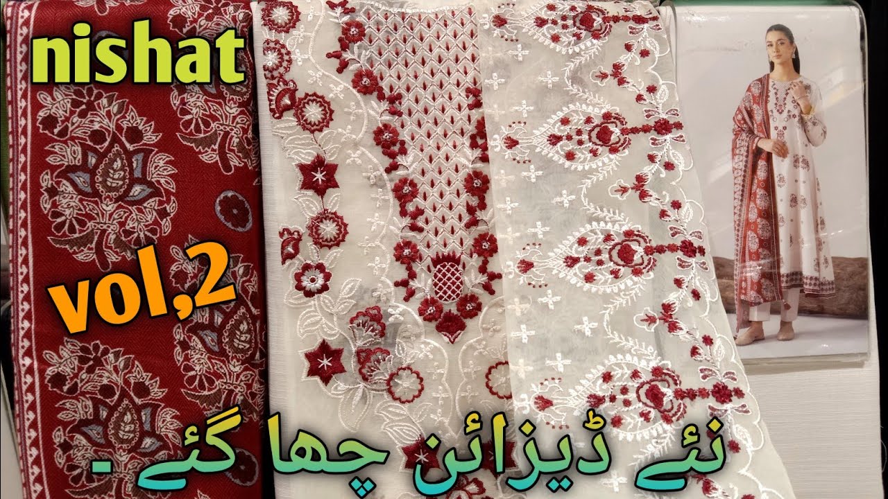 Niahat vol 2 winter collection 2025 // nishat embroidered khaddar collection 2025✨😍