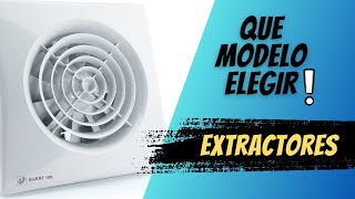 Descubre que extractor de baño instalar: Tipos y modelos de extractores de baño