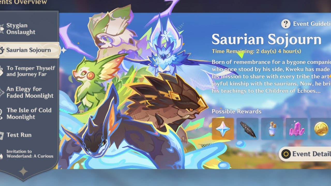 Saurian Sojourn Part 1 | Genshin Impact 