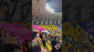 Süper Kupa Maçinda Taraftarlar İsi̇tklal Marşi Okudu