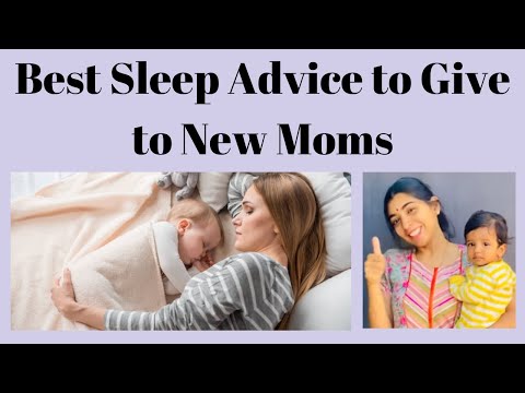 Best Sleep Advice to Give to New Moms