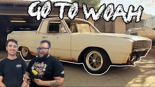 BackyardBuilds: Apparently Race cars need Brakes: AU Falcon disc brake conversion.