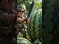 The Great Watermelon Expedition: A Juicy Adventure! 🍉🤠 #shorts #shortvideo
