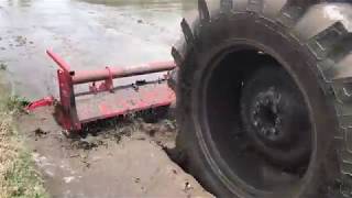 Deutzfahr Agrolux 50 With Maschio Oryza