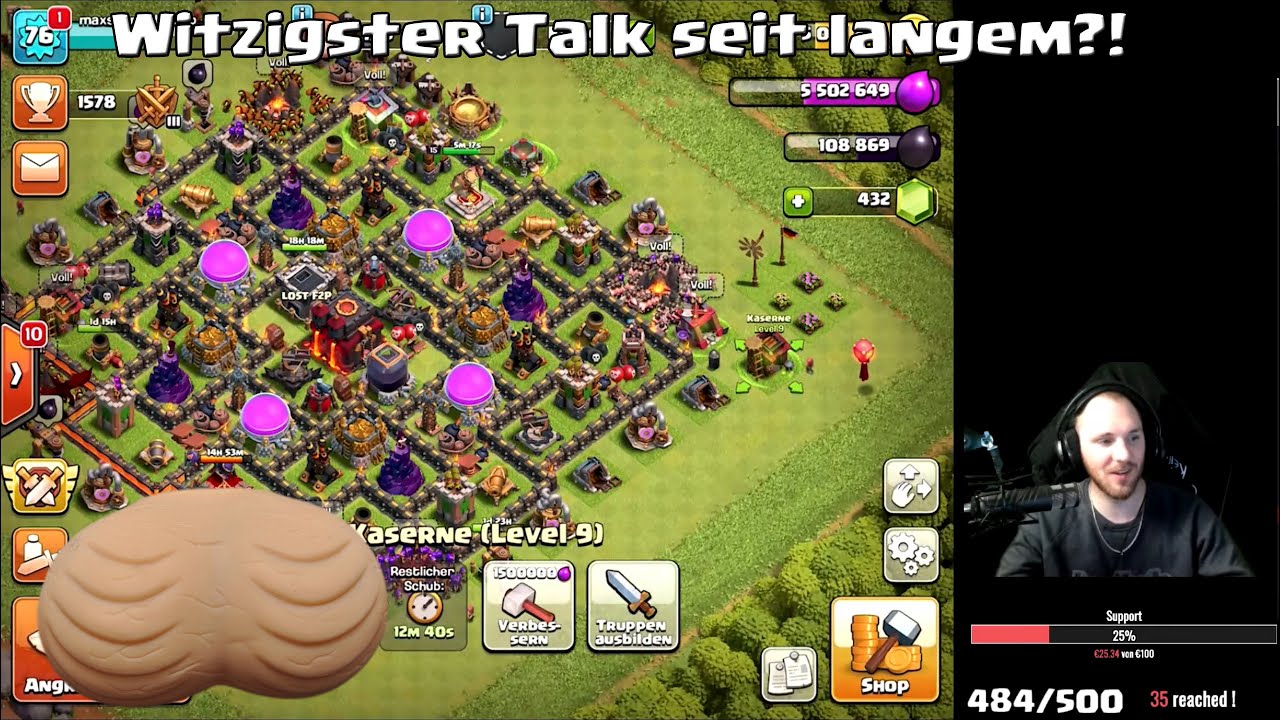 🍆😡🤯 MIT HODENSCHMERZEN IN DIE NOTAUFNAHME?! | Witziger CoC-Talk mit Trymacs und Ruru