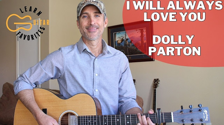 I Will Always Love You Guitar version - Guitar performance video thumbnail