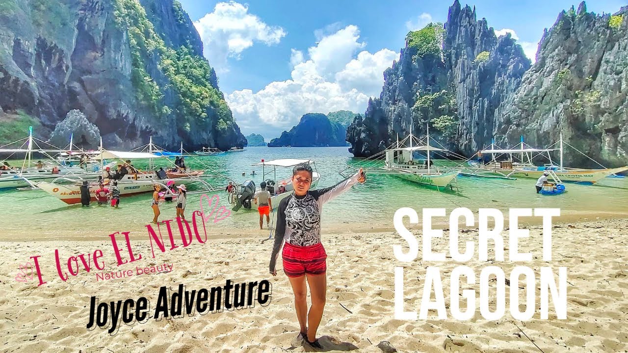 Secret Lagoon El Nido Palawan Nature Beauty Joyce Adventure YouTube