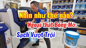 Tìm hiểu Sơn Ngoại Thất Bóng Mờ Cao Cấp| Jotun Jotashield Sạch Vượt Trội| Minhnguyenhouse