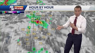 Dangerous storms possible tonight into tomorrow