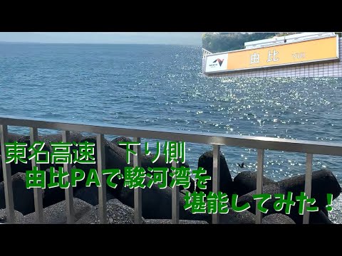 【富士山も見えるよ！】由比PA寄ってみた！