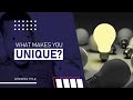 Working Title: What makes you unique?