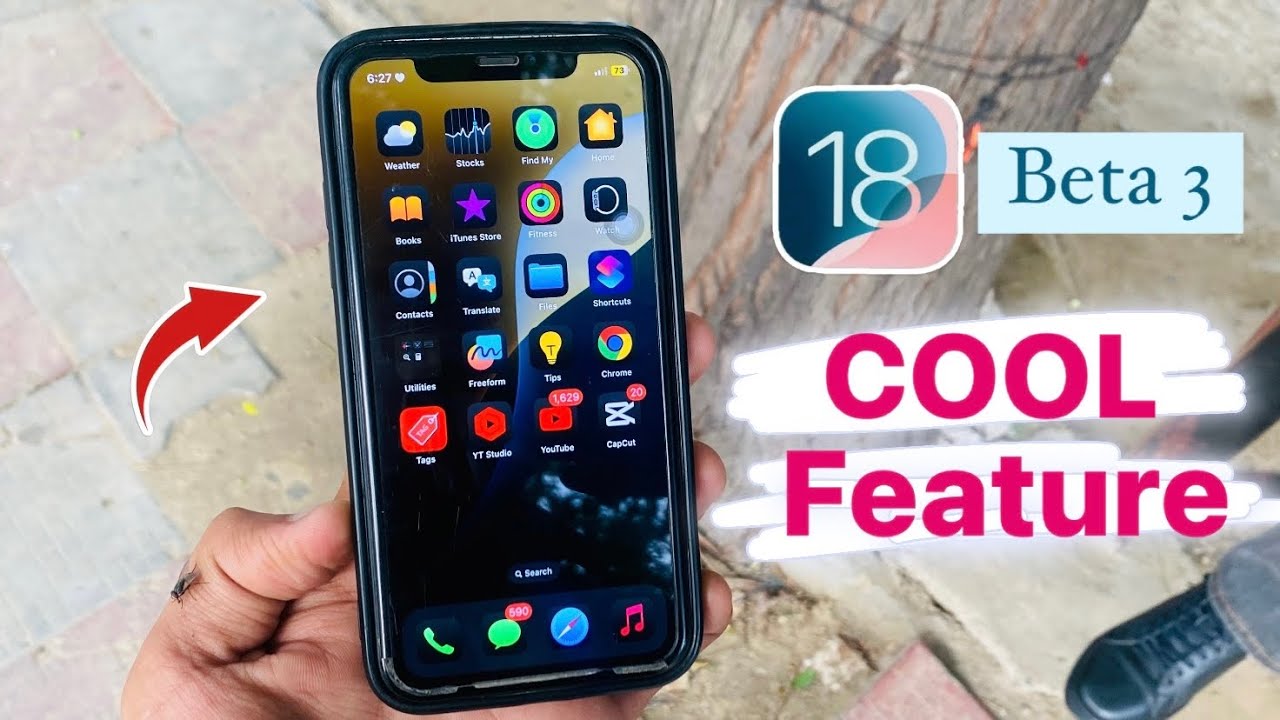 iOS 18 Beta 3 Features🔥 || Bug Fixes! Features,Battery Life(HINDI ...