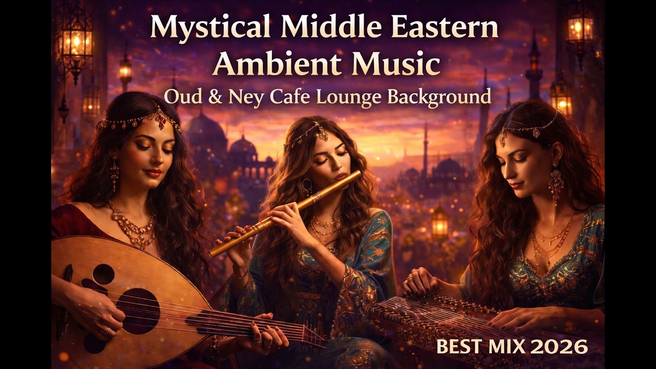 Middle Eastern Ambient Music with Oud, Ney & Qanun | Relaxing Instrumental Background Music