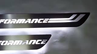 Led door sills BMW X5 F15 /// M Perfomance (2013-2019)