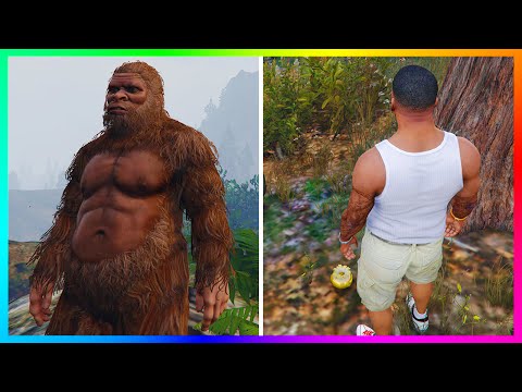 You can finally play as Bigfoot in GTA 5!