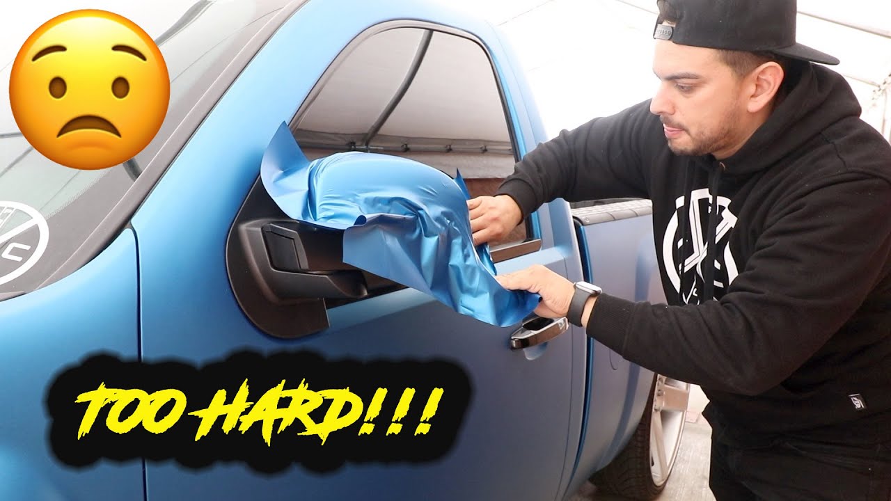 WRAPPING MY SIDE MIRRORS / GIVEAWAY WINNER!!! YouTube