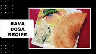 सज क झटपट डस रसप Rava Dosa Recipe Krishna Kitchen