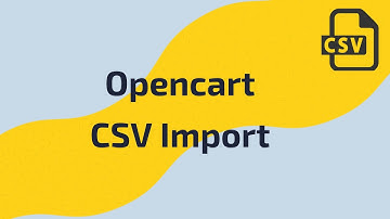 OpenCart CSV Import