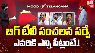 ఎవరికి ఎన్ని సీట్లంటే.! | BIG TV Latest Survey On Telangana Loksabha Elections 2024 | BIG TV Telugu