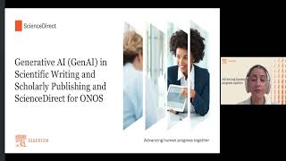 Scopus Research | ScienceDirect for One Nation One Subscription | Gen AI| Aishwarya Nayal | Elsevier