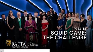 Squid Games: The Challenge wins the BAFTA for Reality | BAFTA TV Awards