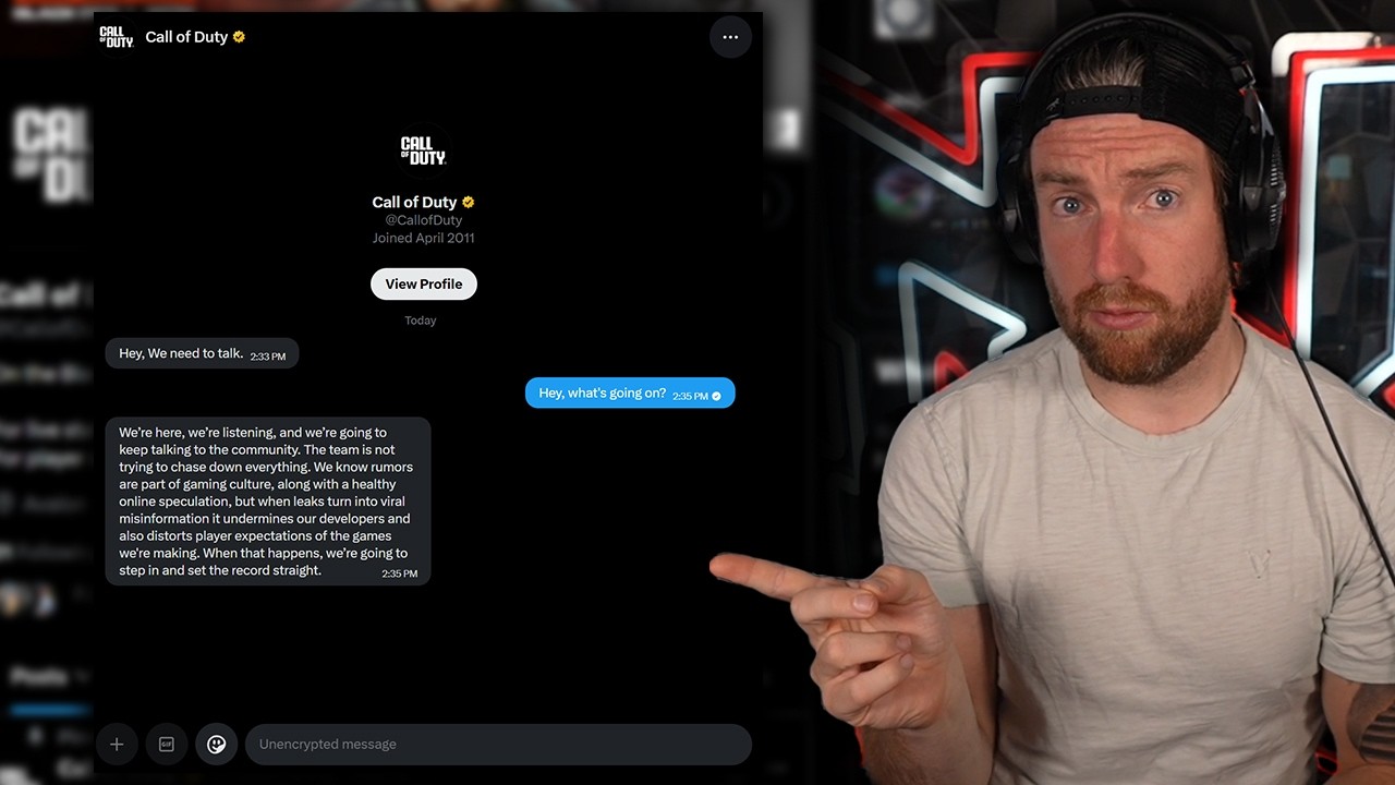 Call of Duty Slid Into The DMs?