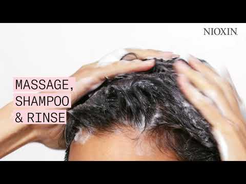 Nioxin System Kit 4 Thickening Spray For Color Treated Hair with Progressed Thinning Full