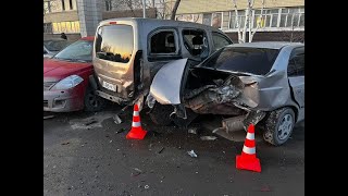 Пьяный на БМВ Х5 разбил 9 автомобилей! screenshot 3