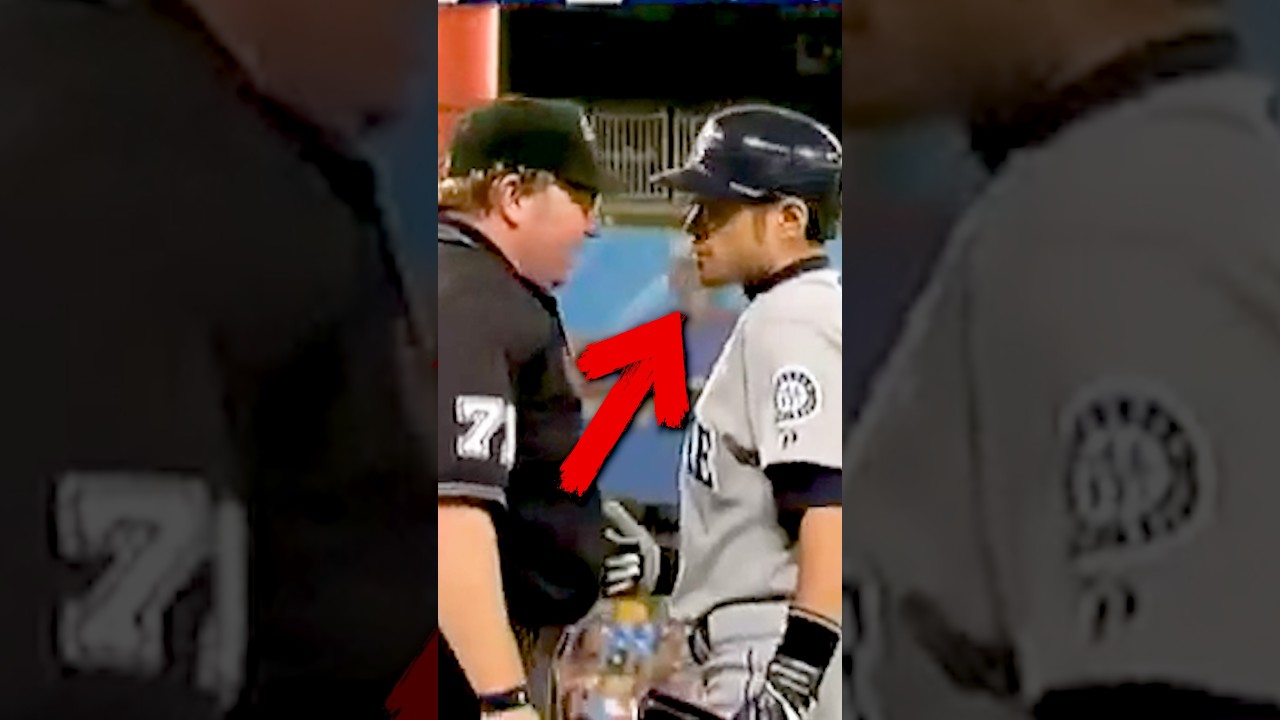 퇴장 당한 이치로가 전설이 된 이유