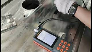 Laser Cladding Machine Test Samples - Testing Hardness after laser cladding