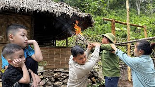 Single Mom Planted Flowers Her Ex-Husband Came To Help Build The Kitchen Bad Guys Come To Destroy