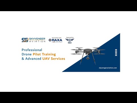 Skyvenger Aviation| GMR RAXA| DGCA Certified Drone Pilot Training| Drone Training